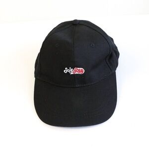 Sole Savy Baseball Cap NWOT Black sports new adjustable hat logo casual